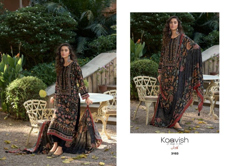 Rosewood By Kaavish Viscose Pashmina Dress Material